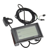 Electric Bicycle Speed Meter Lcd Display Speed Control Meter Bicycle Modification Accessories