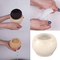 3D Simulation Coconut Silicone Mold Aromatherapy Candle Gypsum Mould Soap Mold DIY Mousse Cake Dessert Chocolate Baking Mould