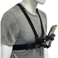 All In One 5pcs Action Camera Kit Mobile Phone Head Strap Chest Strap Mount Adjustable for GoPro Hero 13 Rotatable Phone Holder