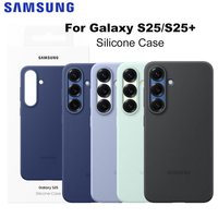 New Silicone Case Original Samsung Galaxy S25 S25+ Silicone Case Shockproof EF- for S25 S25+ Silicone Protective Case