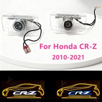 2Pcs LED Car Door Lamp replace accessories suitable for Honda CRZ CR-Z 2010-2015-2021 puddle projection Warning Welcome Light