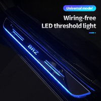 For Subaru STI OUTBACK WRV BRZ XV Impreza Forester Legacy Car Wireless LED Welcome Pedal Threshold Light passage Atmosphere lamp