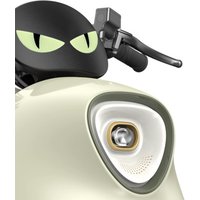 AliExpress 3D Motorcycle Front Windshield Stickers Electric Car Modification Devil Eye Night Light Stickers Customized Bike Decoration