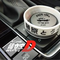 JDM Car Gear Shift Cover Decoration Initial D NORIKA TOFU Hand Ring Manual Shifter Cover Personalised