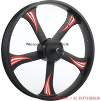 Magnesium Alloy 26 Inch 26x4.0 48V 52V 750W 1000W Fat Tire Brushless Geared E Electric Snow Bike Bicycle Hub Motor