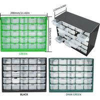 25-teilige Schubladen-Teilebox mit mehreren Fächern, wandmontierbare Schrauben-Klassifizierungsbox, Werkzeugkoffer, Aufbewahrungsbox für elektronische Bauteile