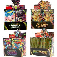 4/36 Packs English Pokémon TCG: Mega Evolution Perfect order Phantasmal Flames Ascended Heroes Booster Box Pokemon card