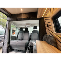 1pc RV Quilted Blackout Thermal Cab Divider Cover For Peugeot Boxer Fiat Ducato Citroen Relay Ram Promaster RV Accessories