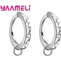 20X Wholesale 925 Sterling Silver Hoop Lever Back Earrings Making Components Jewelry Findings Huggie Earwires Accessory