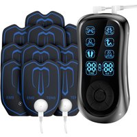 EMS Eletric Professional Muscle Stimulation Physiotherapy Tens Unit Machines Pulse Impulse Mini Full Body Massager 6 Modes
