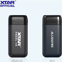 XTAR PB2SL V2 Battery Charger QC3.0 Smart Charge Type C USB DIY Power Bank 18650 20700 21700 Rechargeable Portable Charger