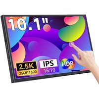 10.1 inch Portable Monitor Touchscreen,2560*1600,60HZ, 16:10, 100% SRGB, 400nits,Suitable for PC laptops, switch, PS4, PS5, Xbox