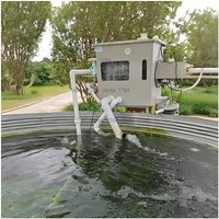 Auto Rotary Fish Koi Pond Uv Sieve Drum Filter Box Aquaculture Systems for Fish Koi Pond Pool