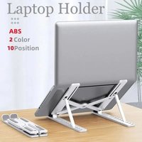 Foldable Laptop Stand Portable Adjustable Ergonomic Notebook Holder Multi-angle Support Bracket Laptop Tablet Heat Dissipation