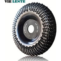 Quick-Shape Wood Grinder Wheel: Transform, Carve & Sand Effortlessly with Your Angle Grinder - Durable, Precision Tool for Woodw