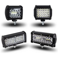 4/ 7 Inch 120W Combo Off Road Led Light Bars Spot Flood Beam for Work Driving Offroad Boat Car Tractor Truck 4x4 SUV ATV 12V 24V