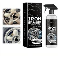 120ml Car Iron Remover Spray Rust & Brake Dust Dissolver Safe Wheel Paint Decontamination Cleaner Rust Remover Spray