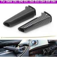 E81 E82 E87 E90 E91 E60 E61 E64 E84 E85 Car Handbrake Brake Handle Parking Brake Lever Cover For BMW 1 3 5 6 Series X1 X3 Z4