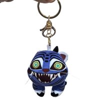 New Kpop Demon Hunters Tiger Anime Figures Doll Stuffed Game Soft Doll Kawaii Car Bag Decoration Plush Keychain Toy Kids Gifts