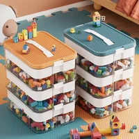 Lego Organizer Box for Children's Toy Sorting Storage Box Jigsaw Puzzle Building Block Partition Box