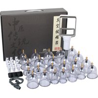 12/24pcs Vacuum Cupping Chinese Medicine Relaxed Body Lose Weight And Relieve Fatigue Full Body Massage Physiotherapy Instrument