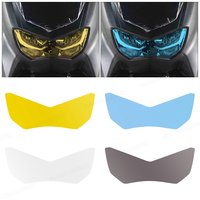 Fit For Yamaha NMAX 155 NMAX155 2020 2021 Clear Motorcycle Front Fairing Headlight Guard Film Head Light Protection Sticker