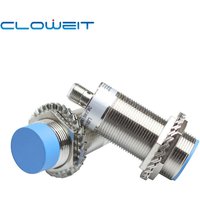 Cloweit IP65 M30 Inductance Proximity Sensors NPN PNP DC10-30V 4pin Connect Cylindrical Metal Approach Detect Switch LJ30A3