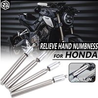 For HONDA CB650R CB750 CB1000R Motorcycle Handlebar Balanced terminal Heavy-Duty Anti-Vibration Damping Rod Reduces Hand Fatigue