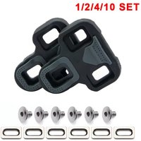 AliExpress NONE Pedals Cleats Road Cycling Cleats 4.5 Degree Floating Self-locking Bicycle Cleat Pedal Clip Plate Cycling Parts Bike Accessories
