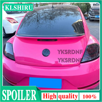 For Volkswagen VW Beetle 2013 2014 2015 2016 Exterior ABS Plastic Unpainted Primer Color Rear Wing Trunk Lip Spoiler Decoration