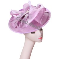 Red Fascinators Wedding Pillbox Hat Cocktail Tea Party Headwear with Veil for Girls and Women Chapeau Cap Church Cocktail Hats