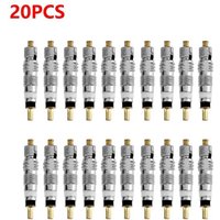 AliExpress NONE 20pcs Detachable Presta Bicycle Valve Core Replacement Brass CNC FV Nozzles MTB Road Bike Tire Tubes Service Parts Repair Tools