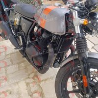 Motorcycle Bumper For INTERCEPTOR 650 18-23 CONTINENTAL 650 GT 650 19-23 Front Lower Crash Bar Engine Guard Protection