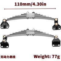 Metal Front/rear Suspension Leaf Spring Plate Spring Hanger 1 Pair for 1/14 Tamiya RC Truck SCANIA 770S R620 VOLVO BENZ Man Car