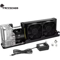160mm AIO Radiator Water Cooling Module 2000RPM Integrated External Water Cooling Kit For PC case mobile phone laptop heat