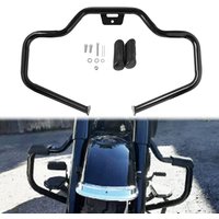 Motorcycle Mustache Engine Guard Highway Crash Bar Protector For Harley Softail Breakout Street Fat Bob Low Rider 2018-2021 image 4