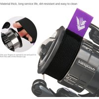 4pcs/Set Fishing Spool Belt Fishing Reel Elastic Spinning Wheel Protection Belt Band Pole Holder Fastener Fish Tackle Tool