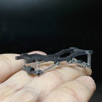 Refit Model Car Parts 1:64 Modified Shock Absorber Frame Chassis For Off-Road Vehicles