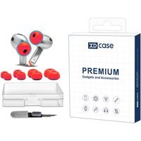 XDcase 4 Pairs Replacement Memory Foam Ear Tips Kit For Galaxy Buds3 Pro / Buds4 Pro Earplugs Cover Size S M L