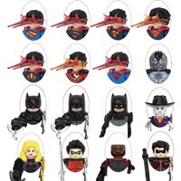G0189 G0190 Anime Movie Mini Building Blocks Action Figures Assembly Puzzle Collection Accessories Model Doll Bricks Toy Gifts