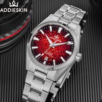 ADDIESKIN Men Luxury Automatic Watch Miyota 9015 100M Waterproof Sapphire Stainless Steel Luminous Business Dive Watch 38mm K003