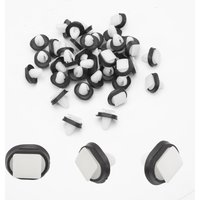 50/100 PCS Relay Exterior Side Moulding Lower Plastic Car Door Trim Panel Clips Kit For Citroen JUMPER Fiat Ducato Peugeot Boxer