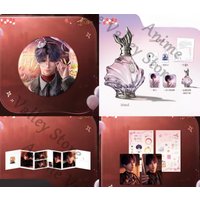 Official Anime Love and Deepspace Rafayel Birthday Cosplay Badge Cartoon Card Instant Imaging Cards Emblem Protector Album Gift