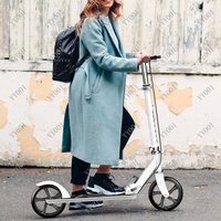 Foldable 2-Wheel Kick Scooter Lightweight Urban Commuter for Teens Adults School Travel