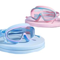 Colorful Kids Swimming Goggles Wide View Anti Fog Anti Leak Waterproof Glasses Children Water Sports Protection Gear