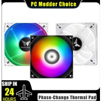 PC Cabinet RGB Fan 9cm Ultra-Thin 9215 9225 15mm 25mm Slim ITX Case Cooler Fans 5V 3Pin ARGB+ 4Pin PWM Control Black White