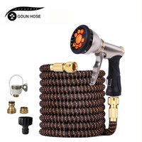 Garden Water Hose Reel Expandable Watering Hose High Pressure Flexible Car Wash Watering Garden Irrigation Magic Hose Pipe