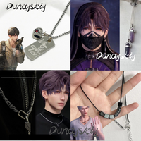 Love and Deepspace Rafayel Xavier Sylus Zayne Caleb Cosplay Costume Necklace Earrings Accessories Pendant Games Costumized Item