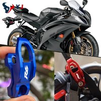 New For Yamaha YZFR6 YZF R6 R6S YZF-R6 Motorcycle Accessories CNC Aluminium Handlebar Helmet Hook Luggage Bag Hook Holder Hanger