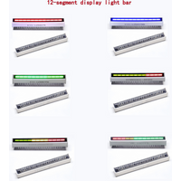 DIY 12 Segment Bar-graph Ultra Bright Red Yellow Green Blue Orange Multi-color Light LED Battery Power Level Indicator Display